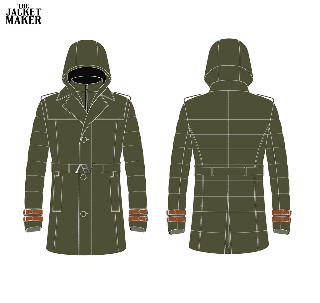 Custom Abu Husain Parka Coat