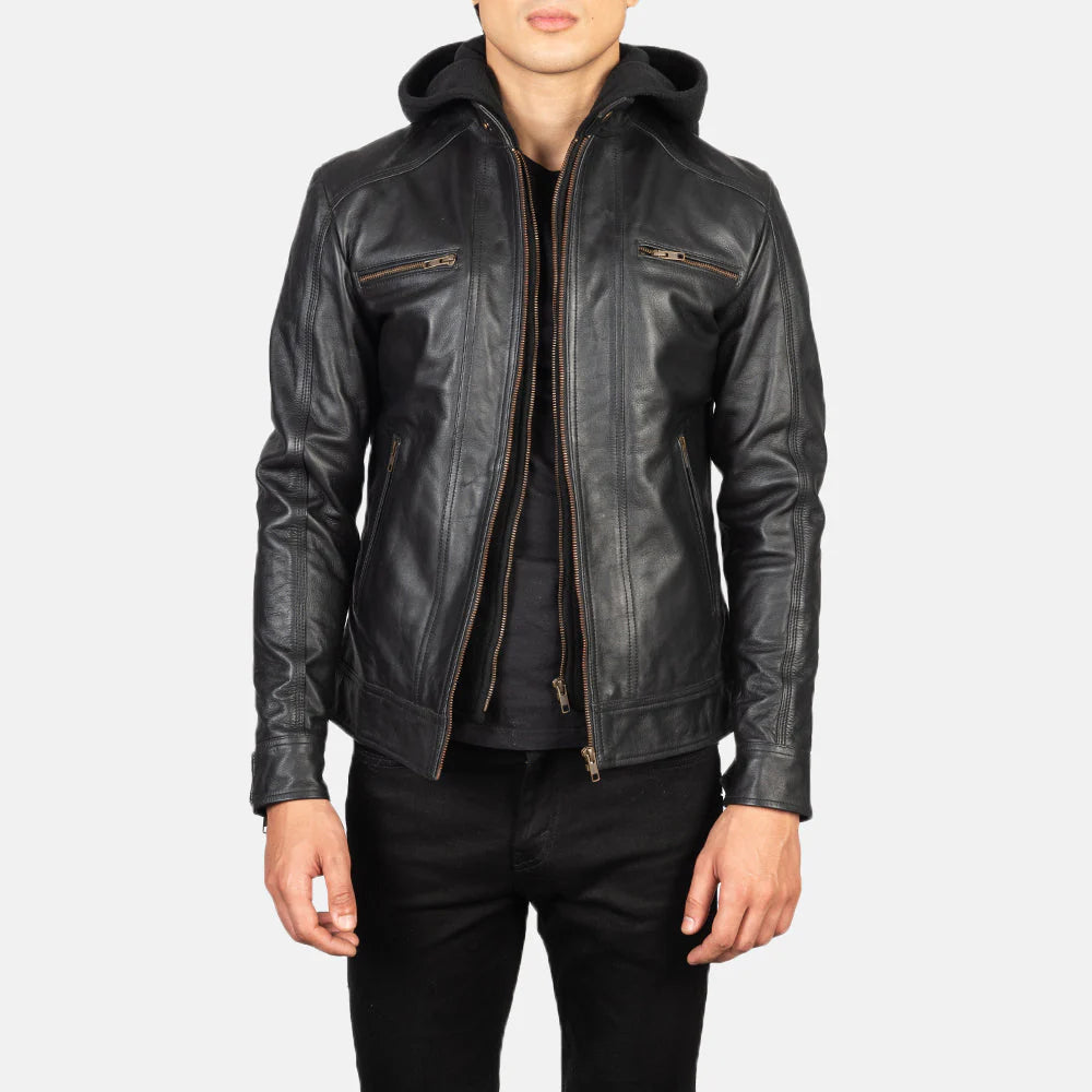 Custom Adam Charney Leather Jacket
