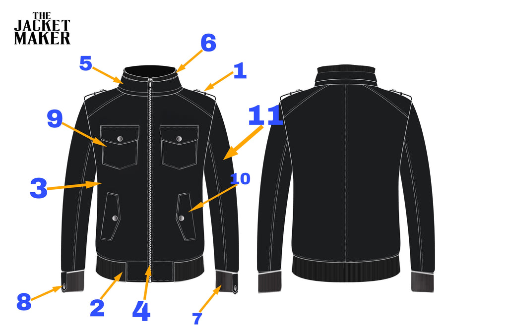 Custom Aidanmacgillivray Denim Jacket 1/2 installments