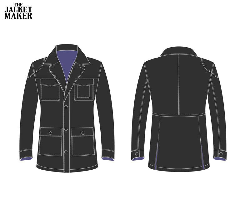 Custom AJ Shaba Cotton Coat