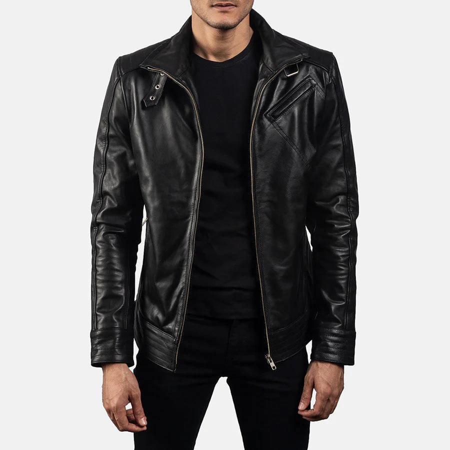 Custom Alain Iscard Batraville Leather Jacket