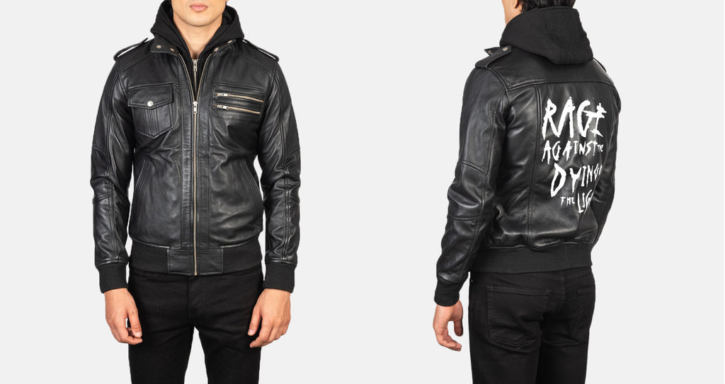 Custom Alan Burton Leather Jacket