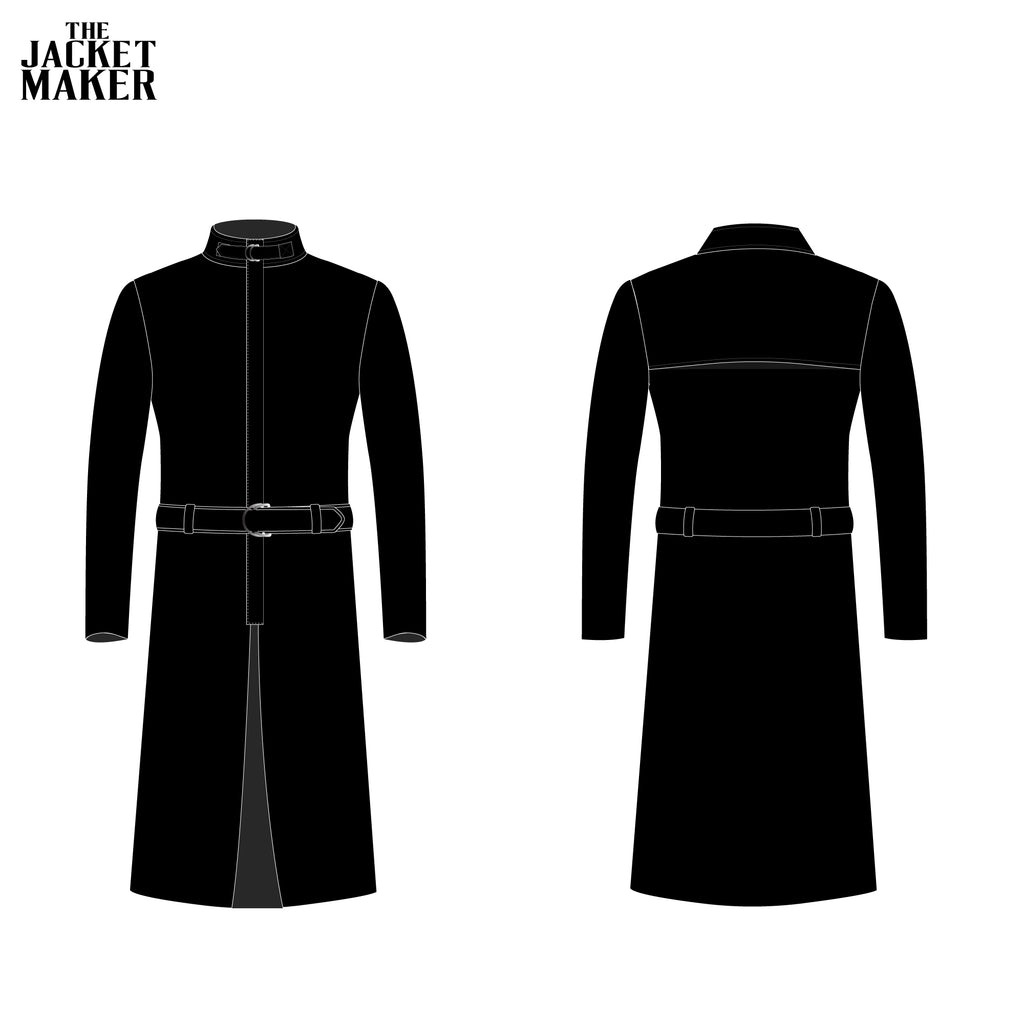 Custom Alonzo Holloway Leather Coat