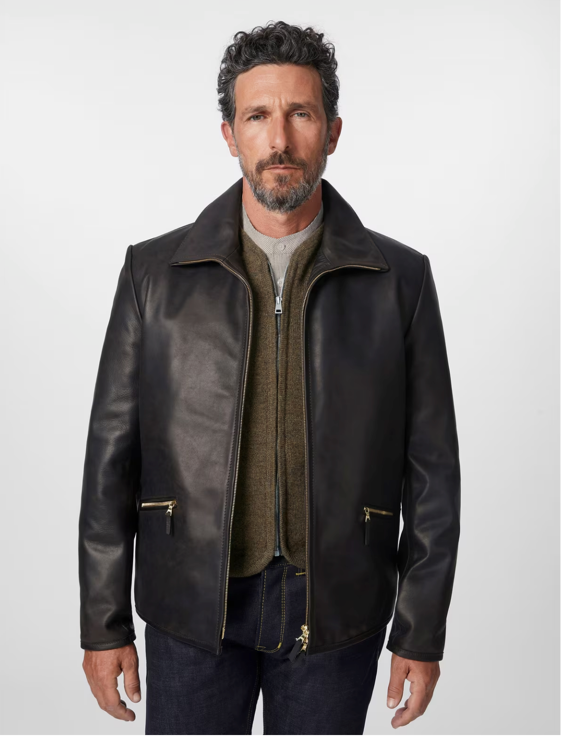 Custom Andrew Korf Leather Jacket