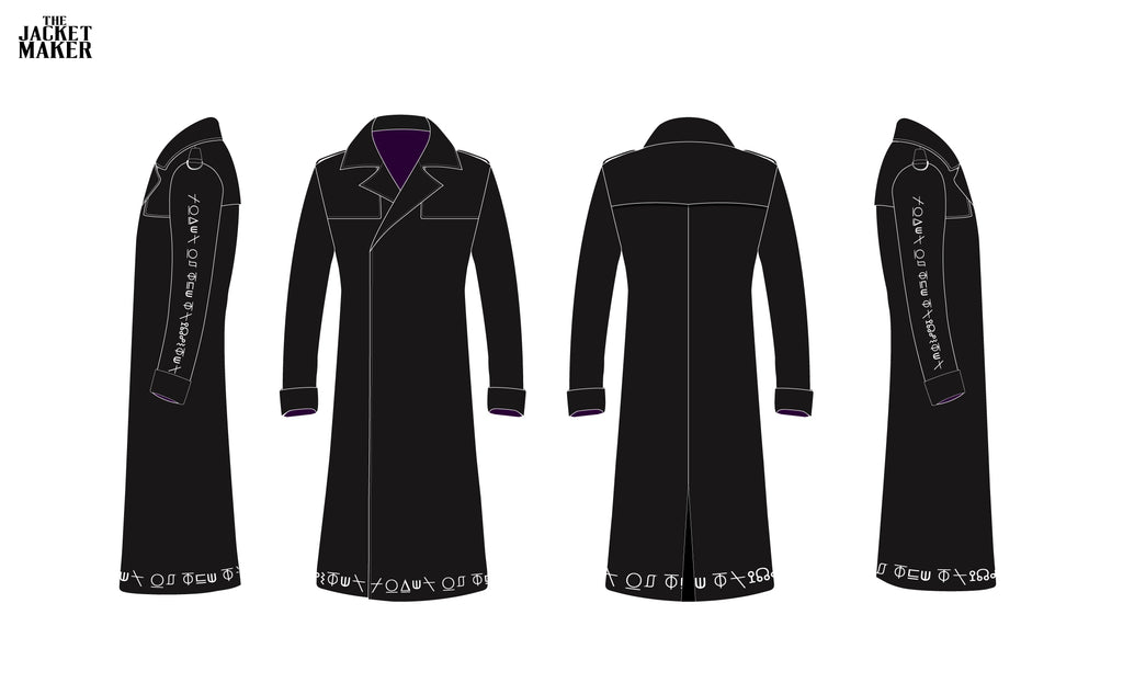 Custom Andrew Scott Leather Coat