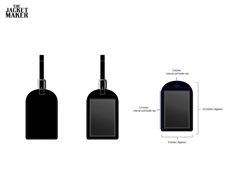 Custom Ben Bennormw Luggage Tag