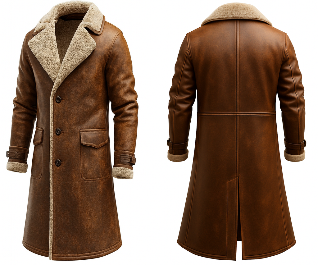 Custom Benjamin Hudson Leather Coat