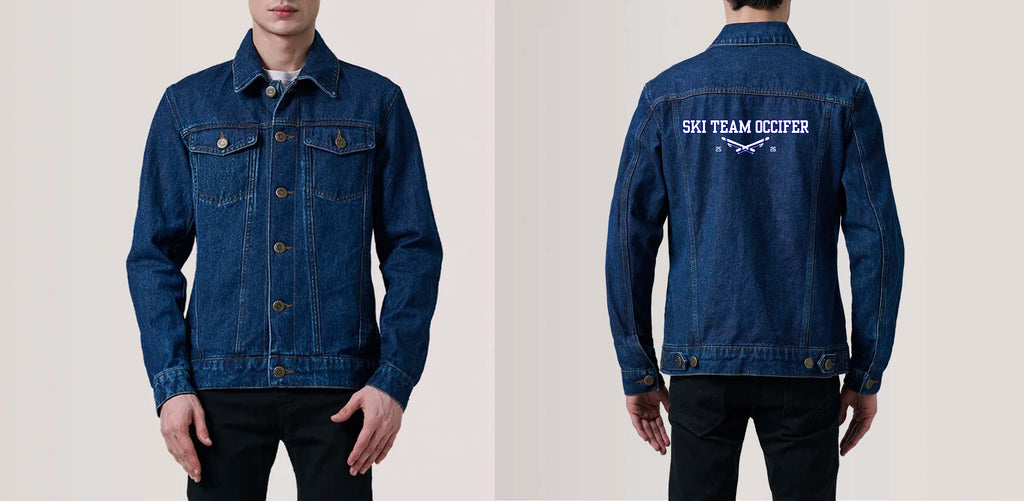 Custom Berkeley Edu Denim Jackets x 9