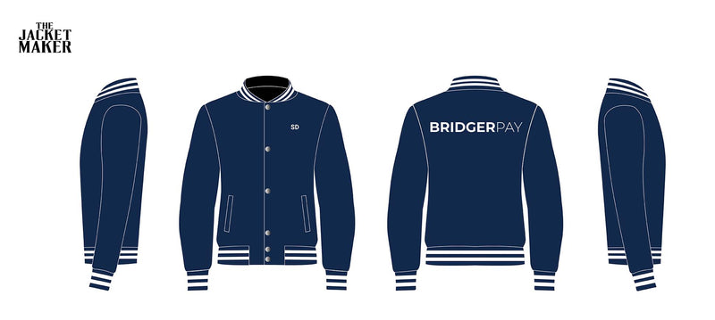 Custom Bridgerpay Faux Wool Jackets x 10