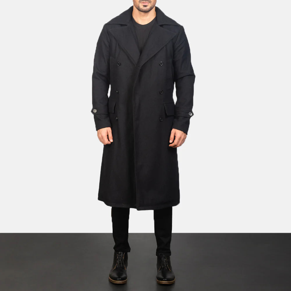Custom Bryan Sammons Wool Fabric Coat