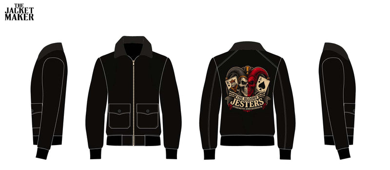 Custom Caleb Oparac Leather Jacket 1/2 Installment