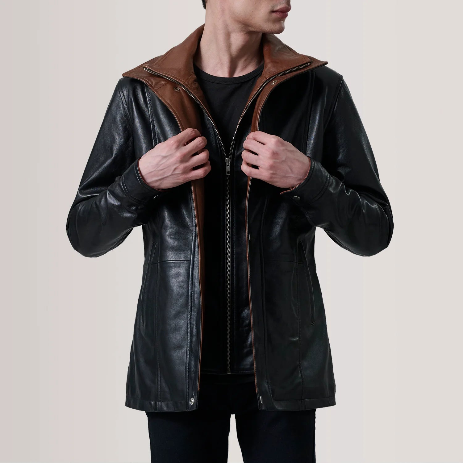 Custom Charles Furlotte Leather Jacket