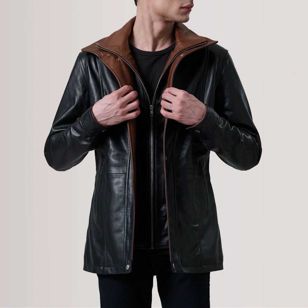 Custom Charles Furlotte Leather Jacket