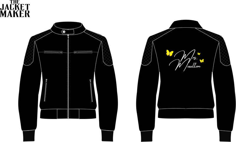 Custom Cristi Allen Leather Jacket