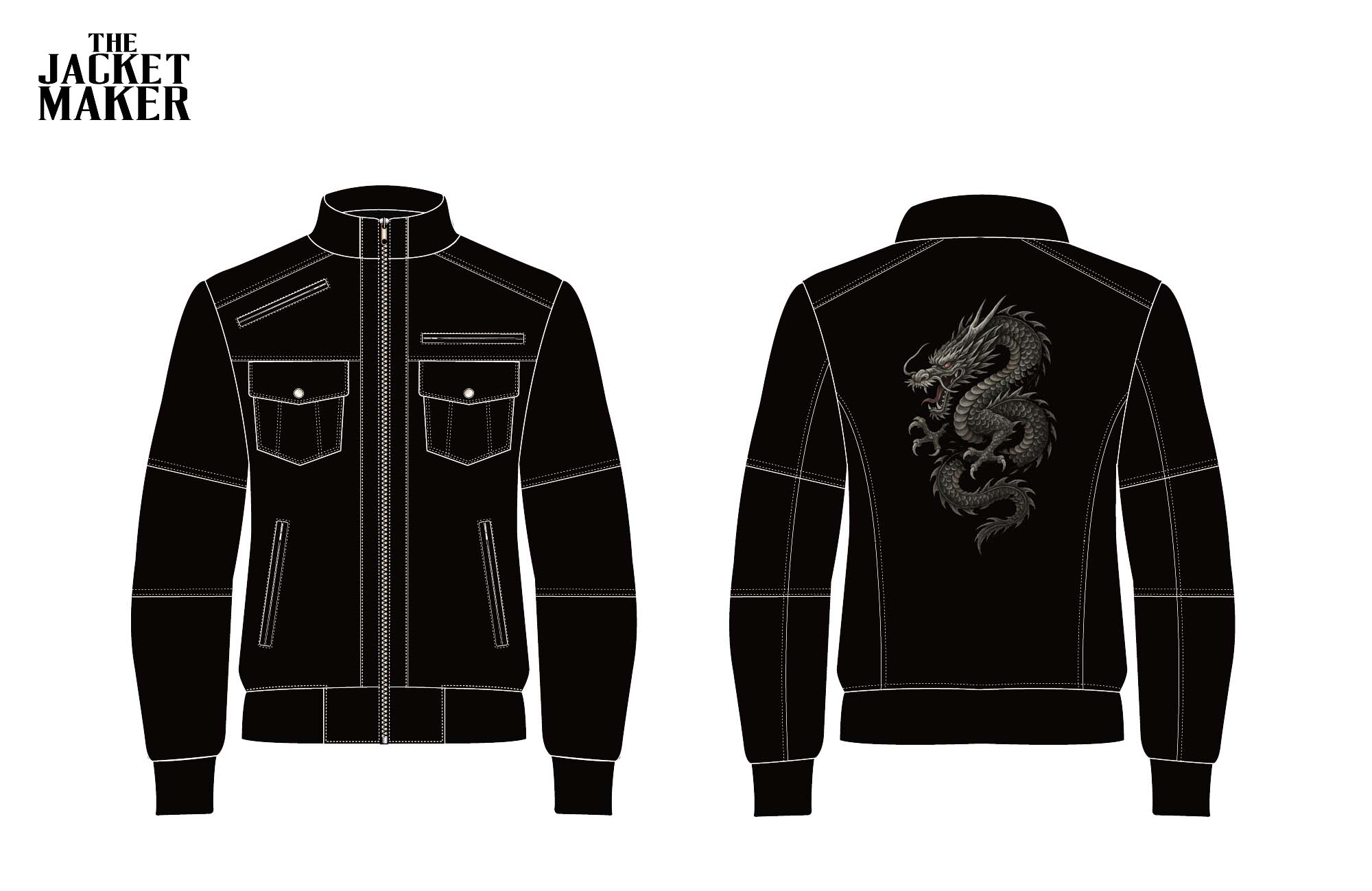 Custom Daniel Krogh Leather Jacket