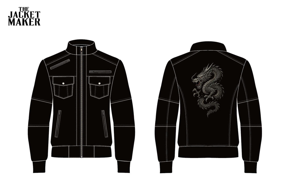 Custom Daniel Krogh Leather Jacket