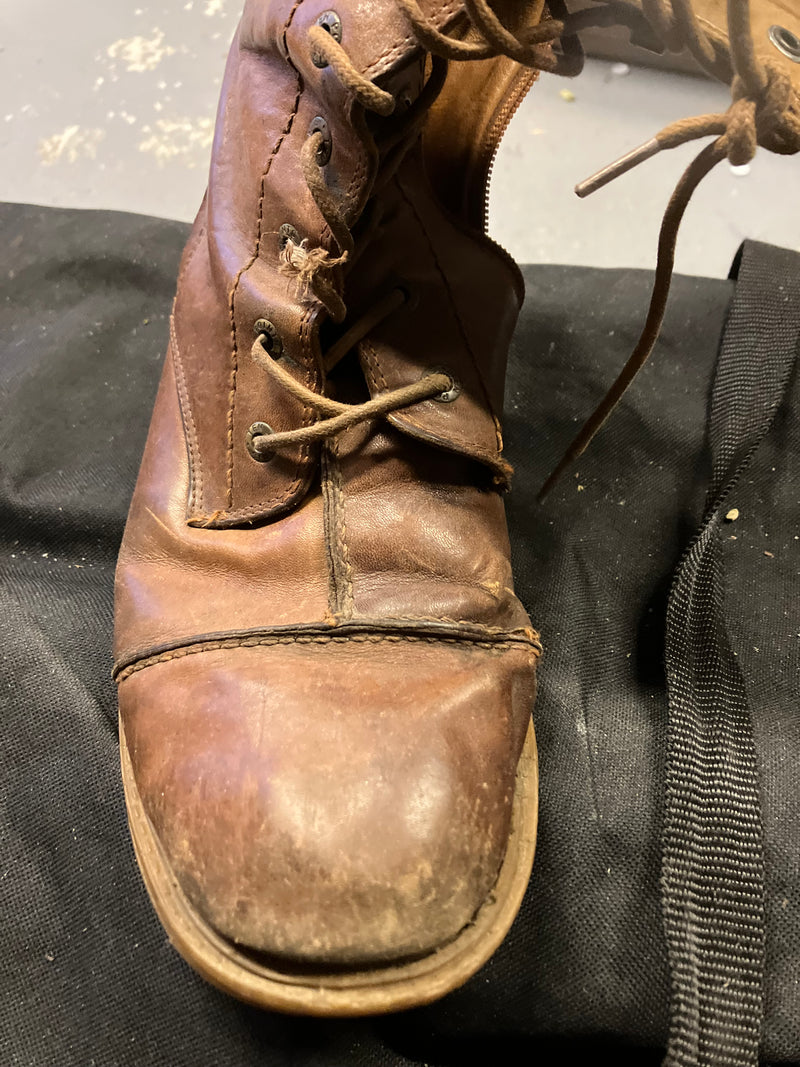 Custom David Matthews Leather Boots