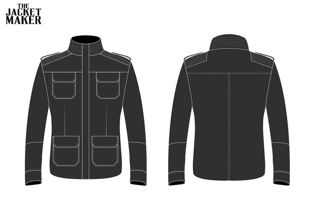 Custom Dean Leather Jacket 1/2 Installment