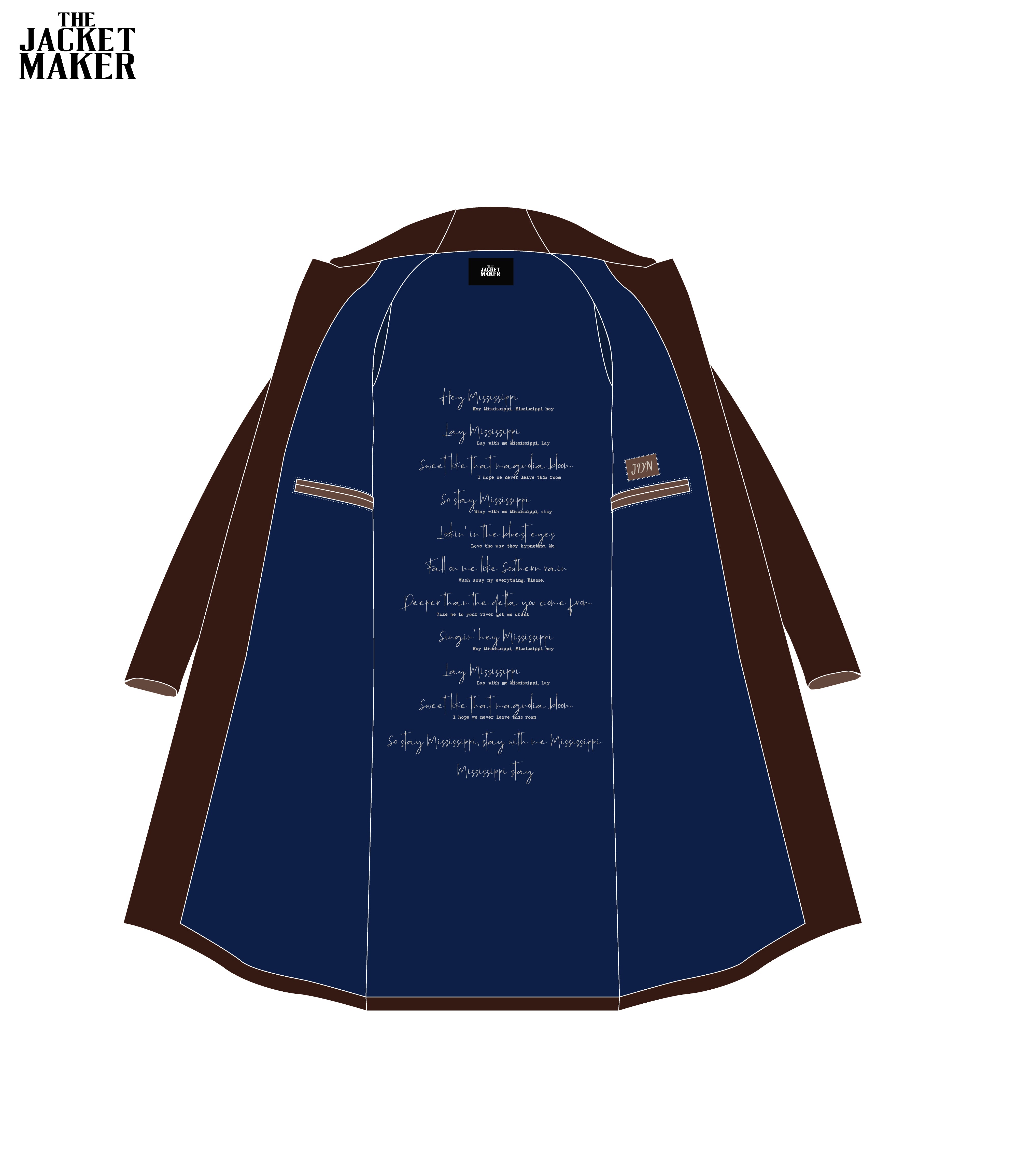 Custom Deborah Miscoll Leather Coat