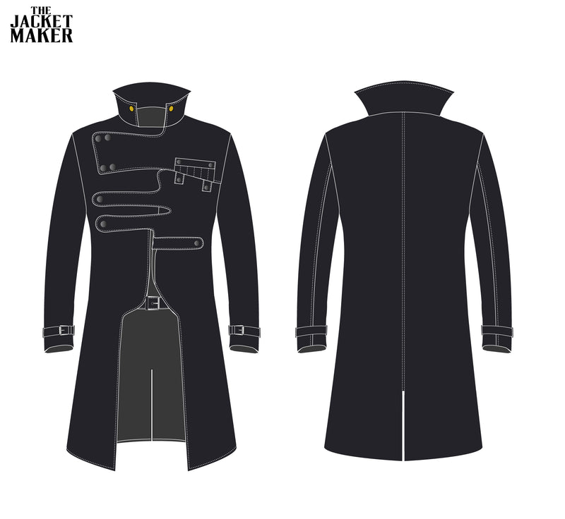 Custom Demetrios Vandarakis Wool Coat