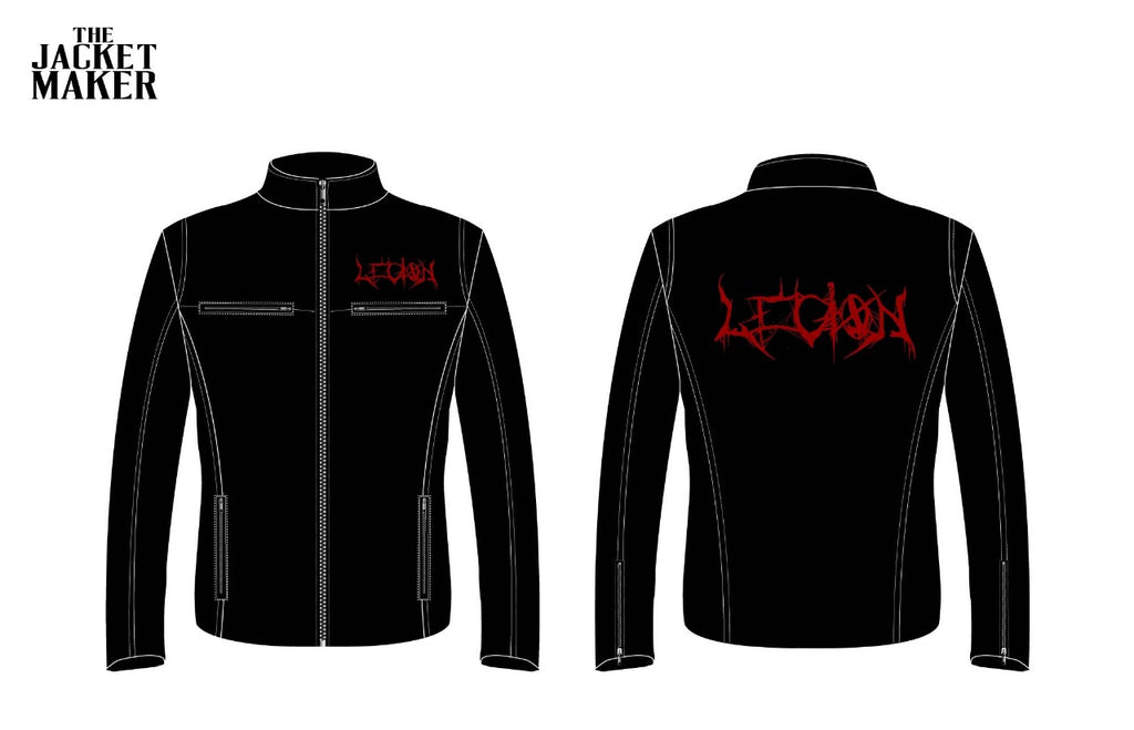 Custom Denym Jones Leather Jacket