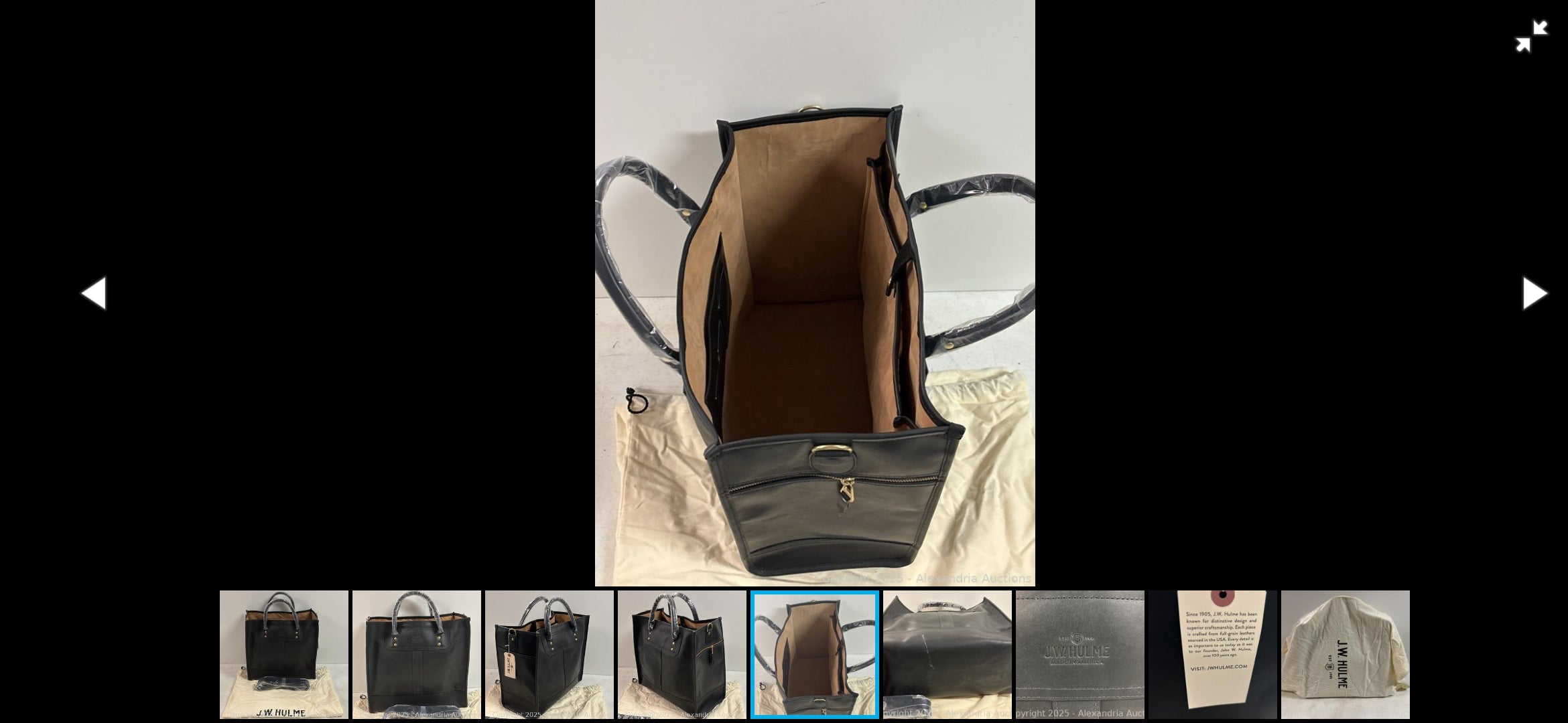 Custom Derrick Davis Leather Bag