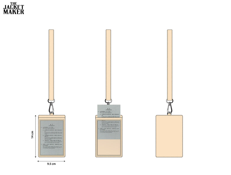 Custom Doug Leather Id Holder