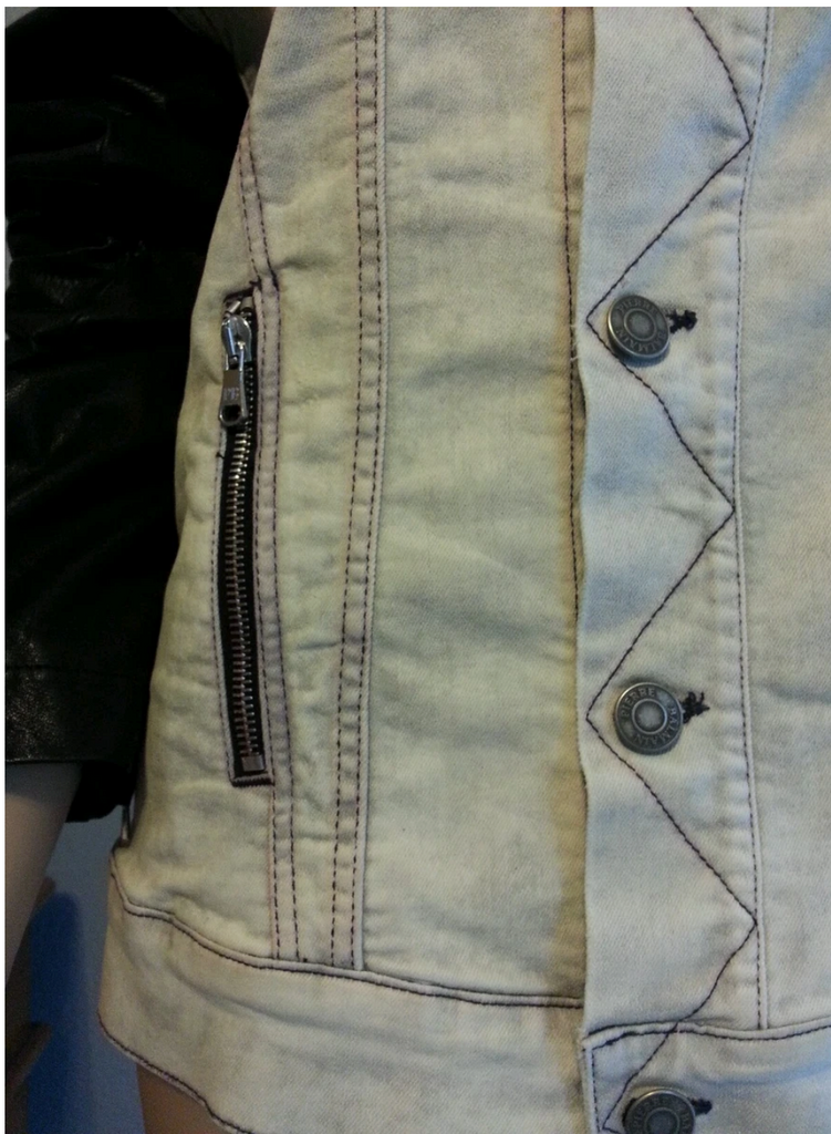 Custom Eduardo Blue Leather Jacket