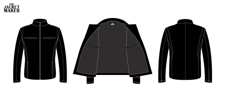 Custom Edward Cook Leather Jacket