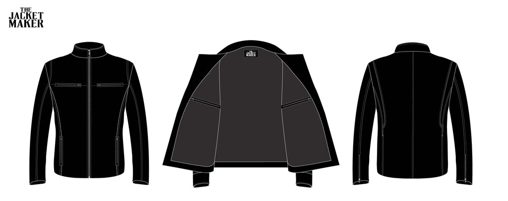 Custom Edward Cook Leather Jacket