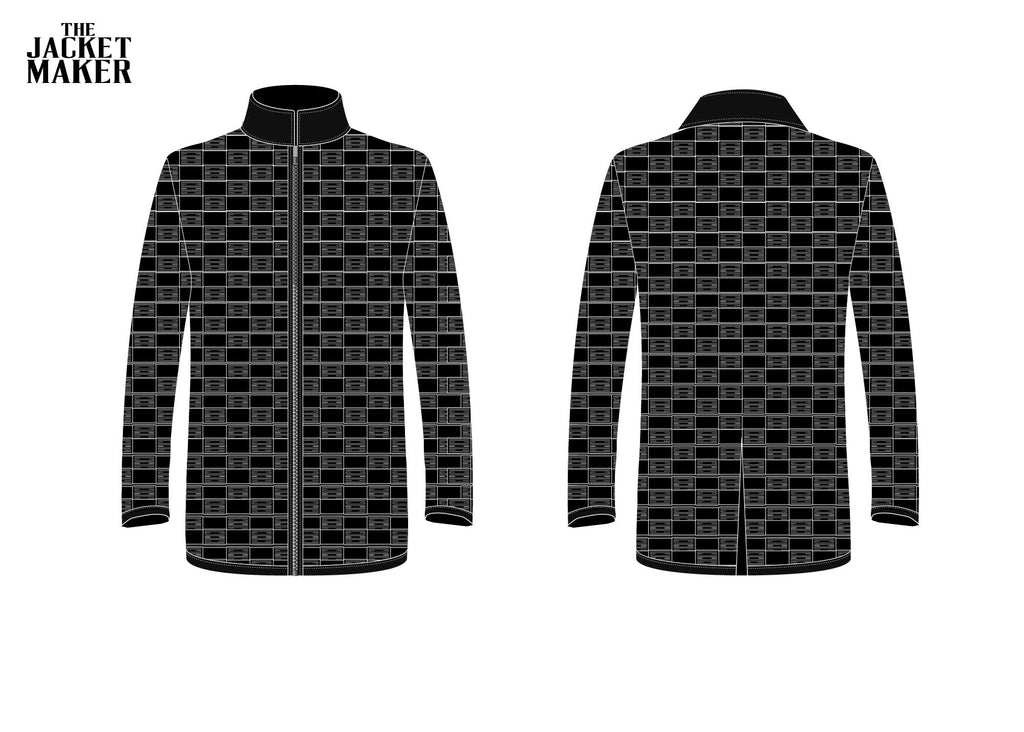 Custom Edward Hardy Sample Leather Braised Jacket 1/4 Installments