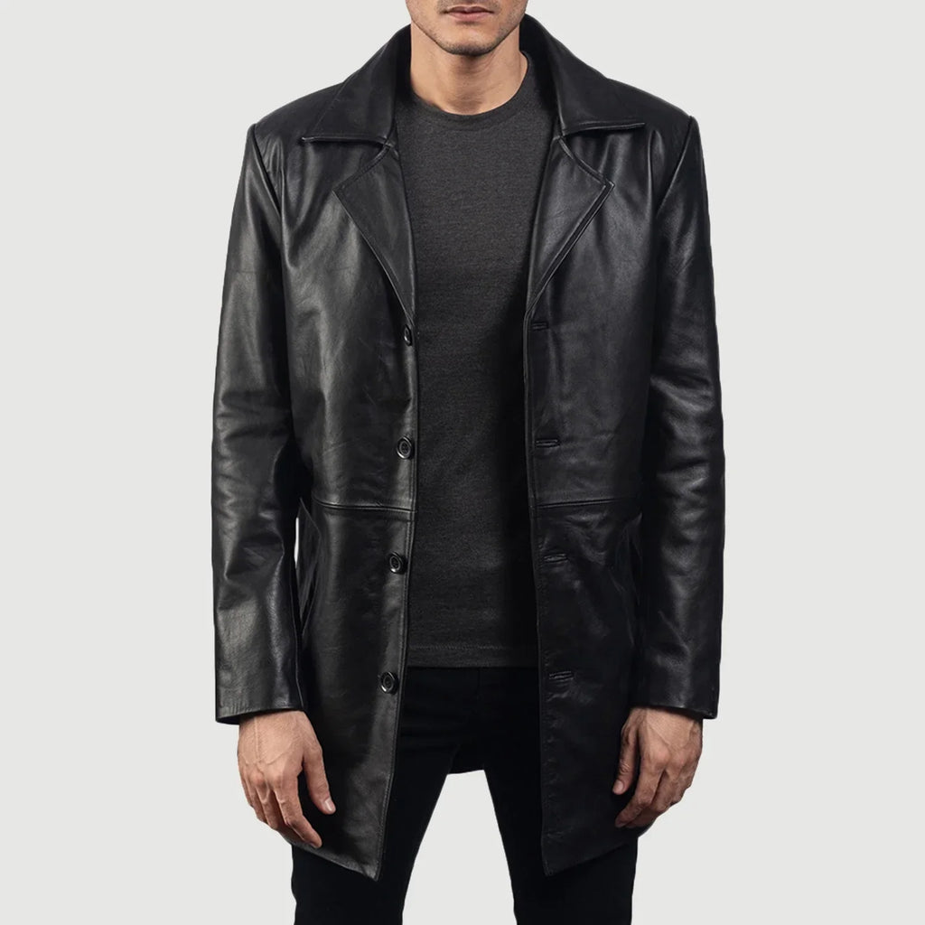 Custom Eric Lavetti Leather Coat