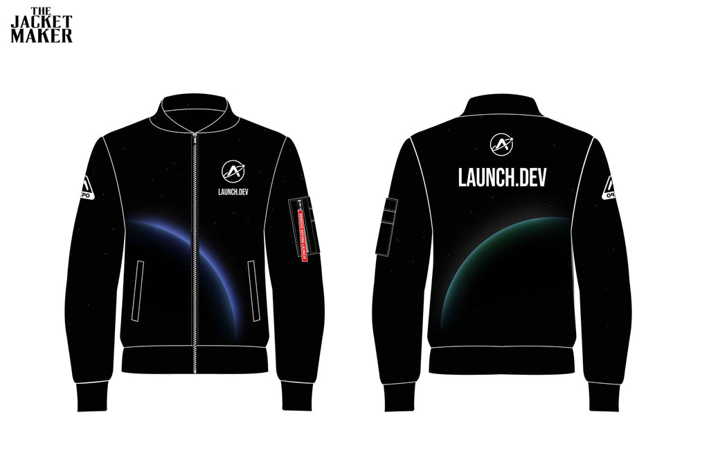 Custom Expo Dev Bomber Jacket