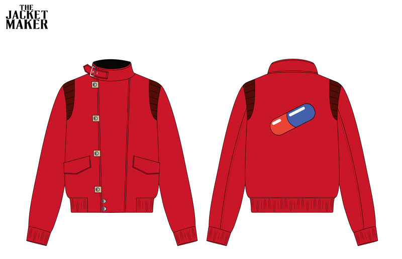 Custom Fatma Alriyami Leather Jacket 1/2 Installment