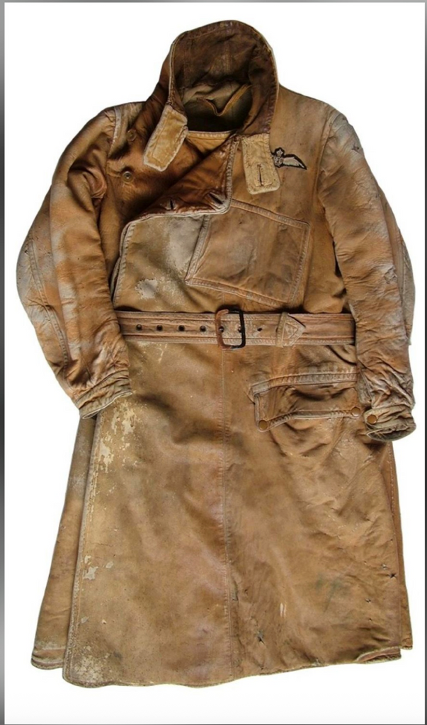 Custom Finley Stone Leather Coat