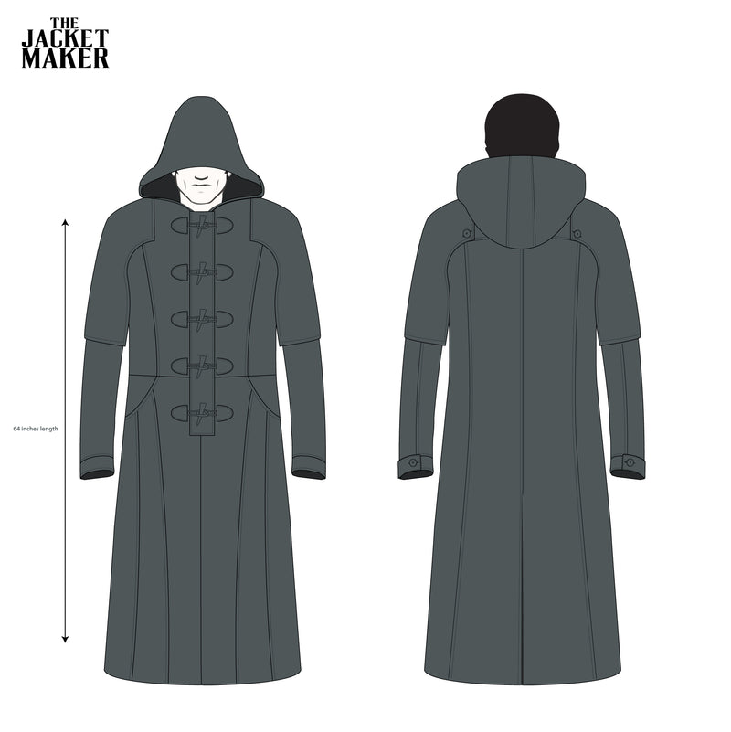 Custom Gailand Burrows Leather Coat