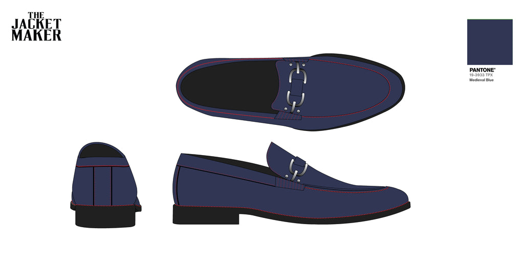Custom Geena Kennihan Leather Loafers
