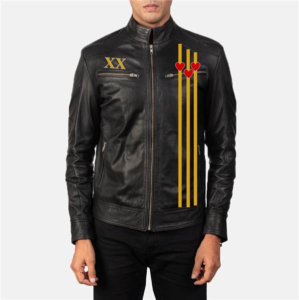 Custom Gennady Koscheev Leather Jackets x 2