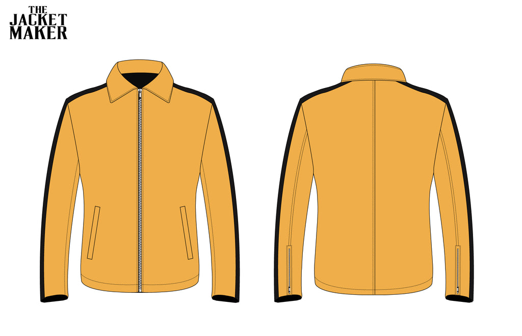 Custom Gissele Maciel Leather Jacket 1/2 Installments