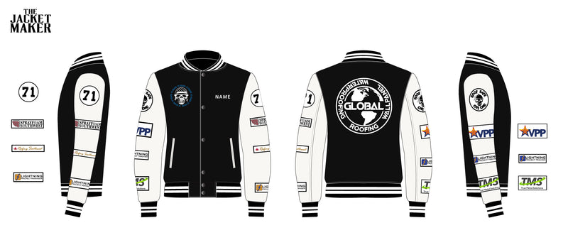 Custom Global RSW Hybrid Jackets x 9