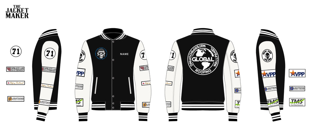 Custom Global RSW Hybrid Jackets x 9