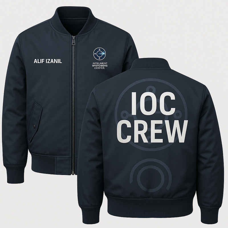 Custom IOC Crew Polyester Jackets x 10