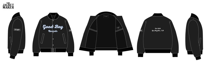 Custom Itsgoodboy Satin Sample Jacket