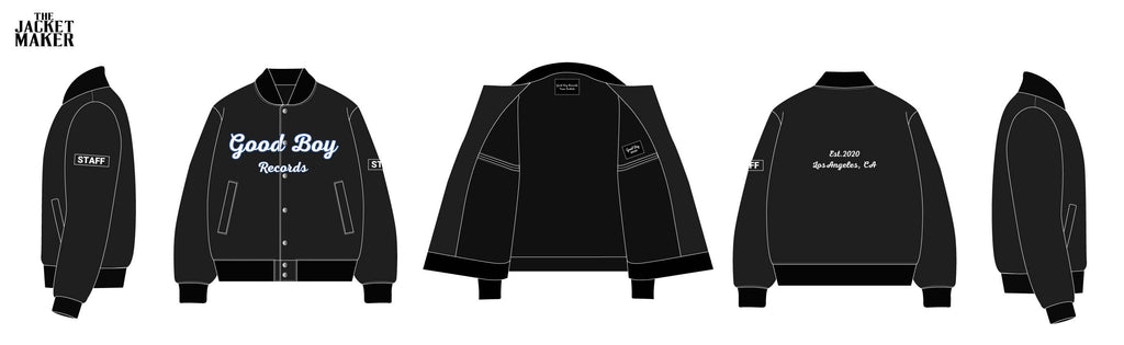 Custom Itsgoodboy Satin Sample Jacket