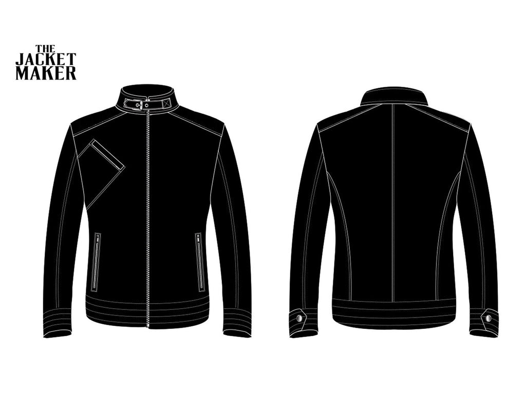 Custom Jared Powelson Leather Jacket