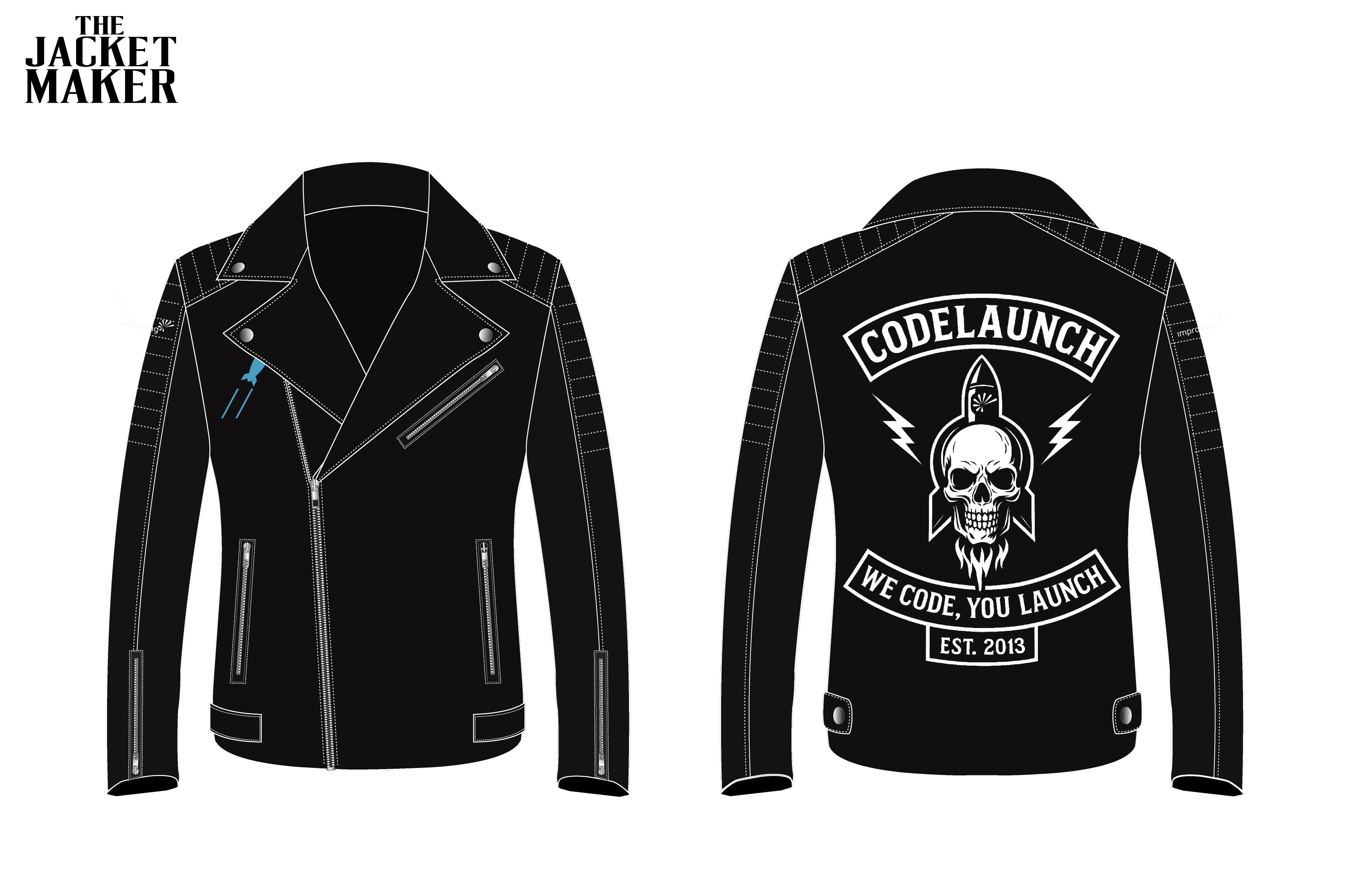 Custom Jason Code Launch Leather Jacket