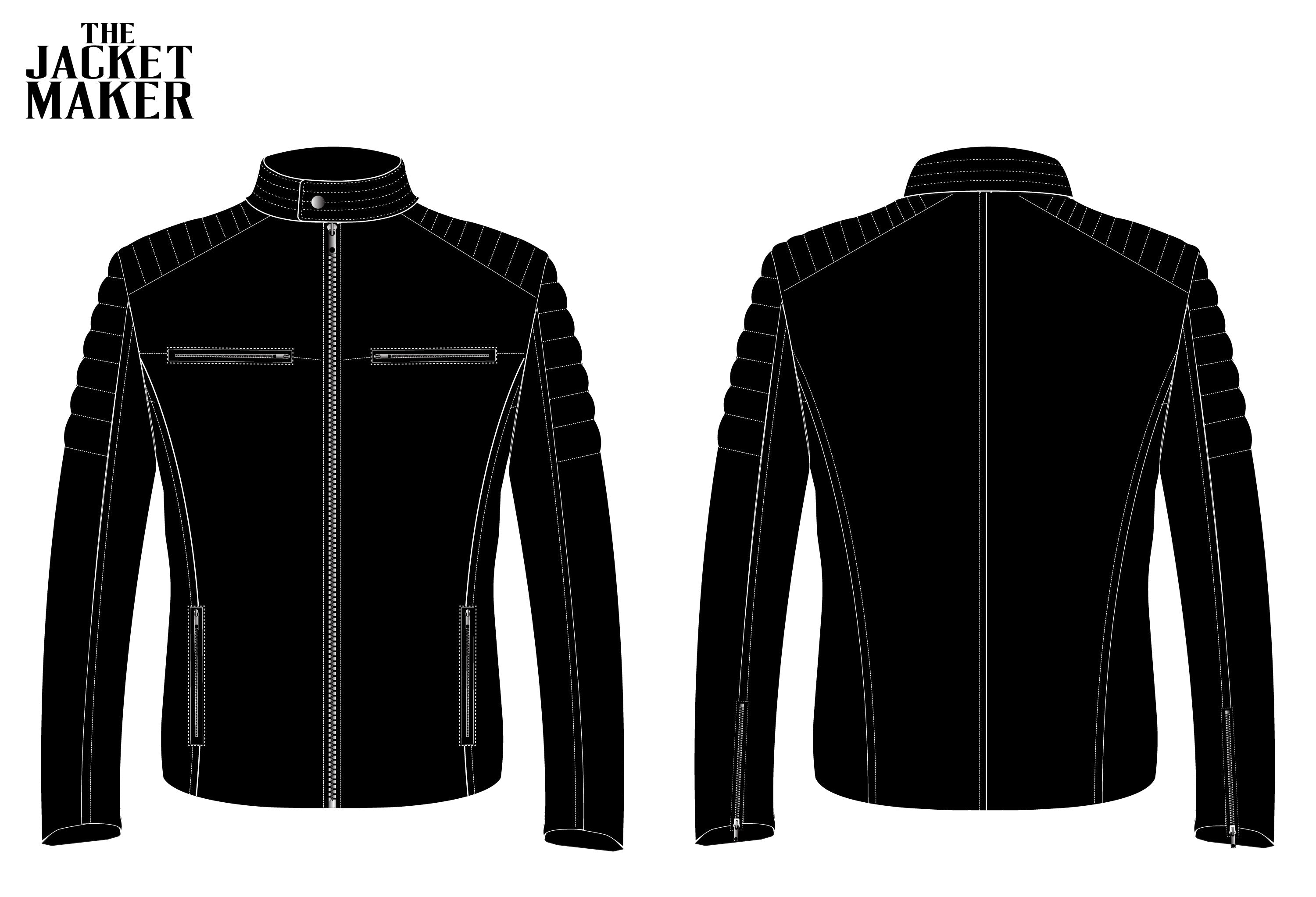 Custom Jason Stone Leather Jacket