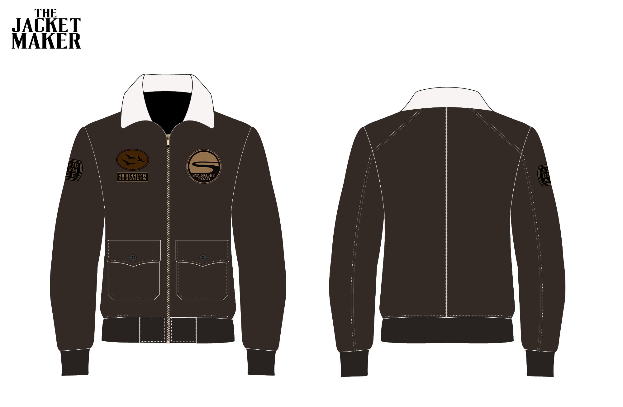 Custom Jordan Connor Leather Jackets x 2