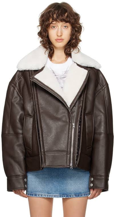 Custom Jordan Djohari Leather Jacket 1/2 Installments