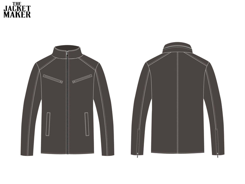 Custom Josh Ushay Leather Jacket 1/2 Installment